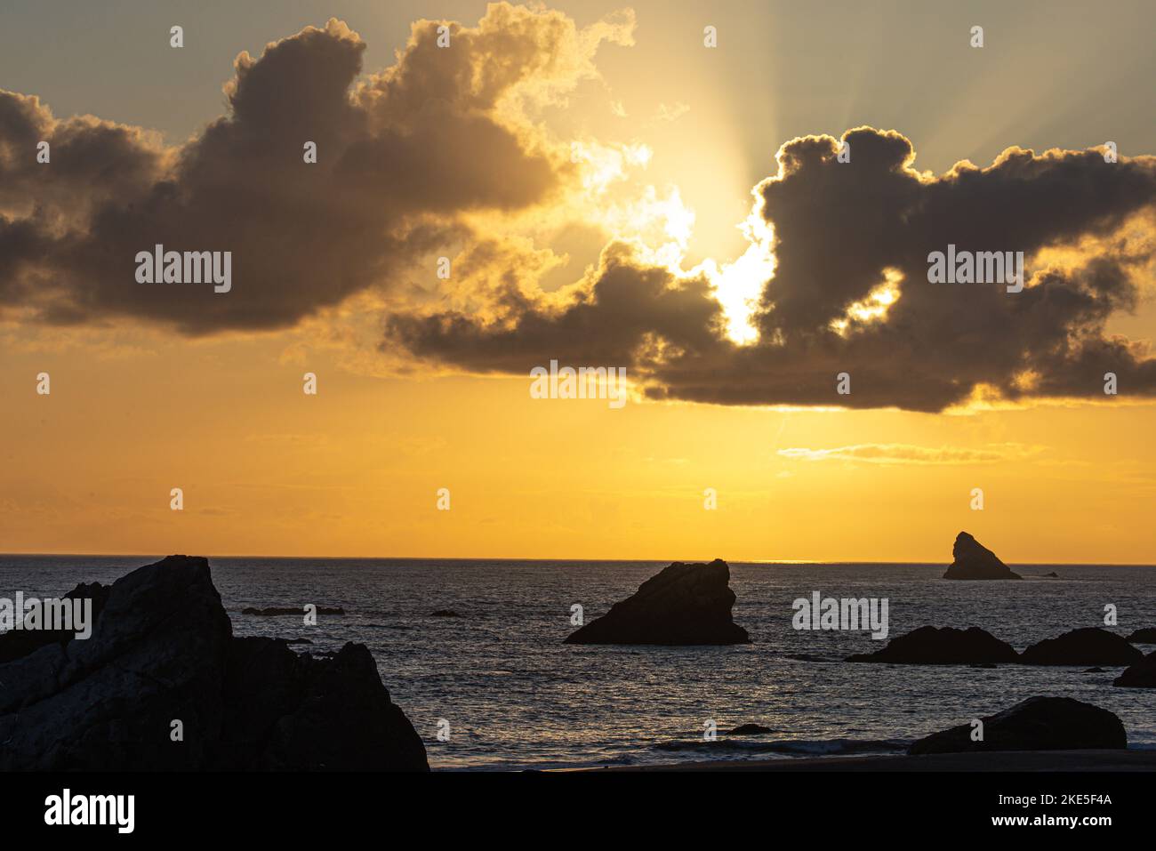 Southern Oregon Coastal Region Stock Photo Alamy