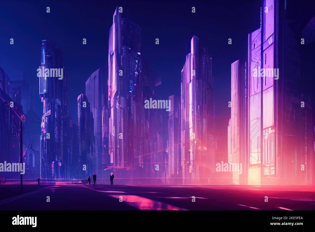 Cyberpunk city wallpaper dark