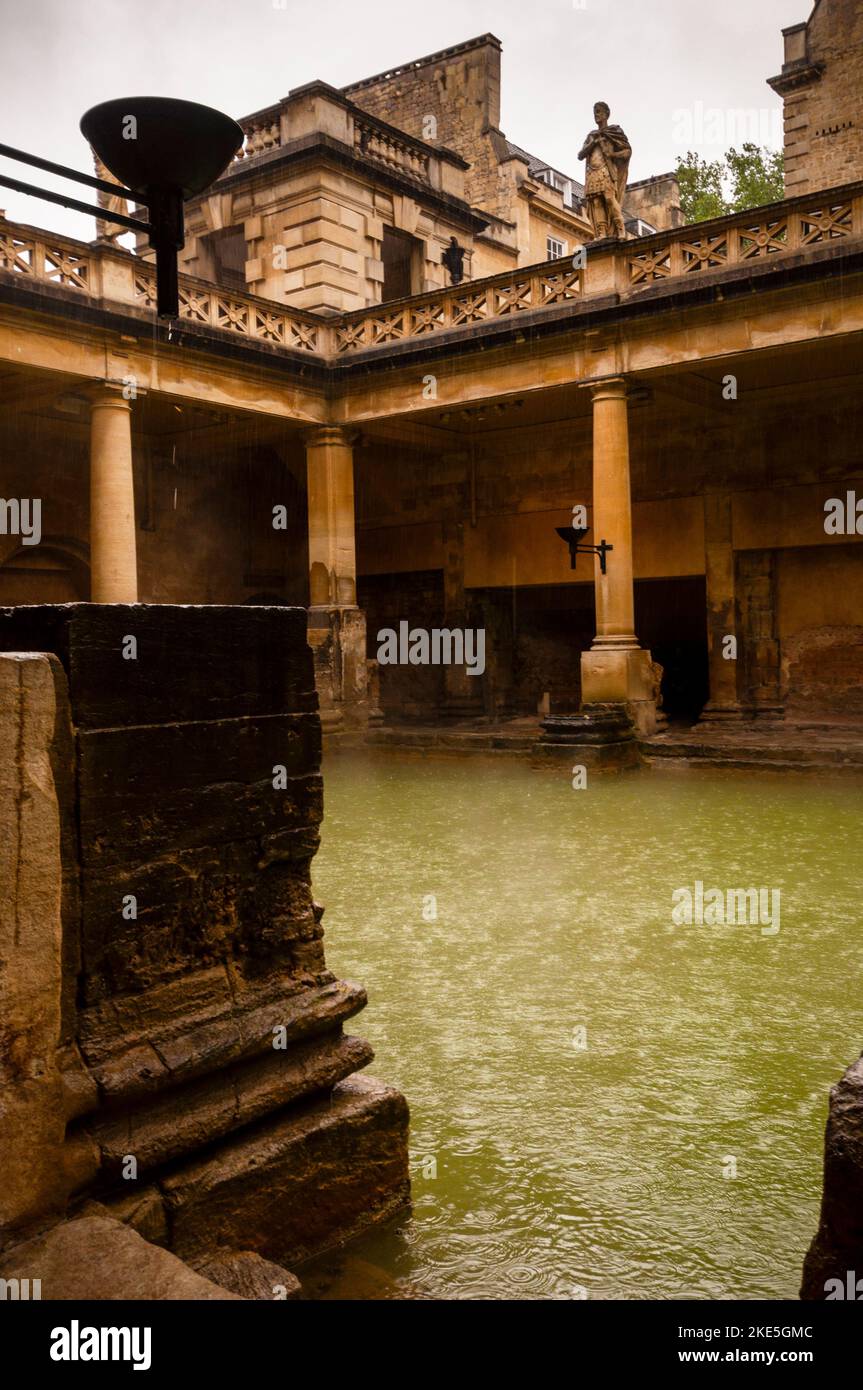 The Roman Baths in Bath, England Stock Photo Alamy