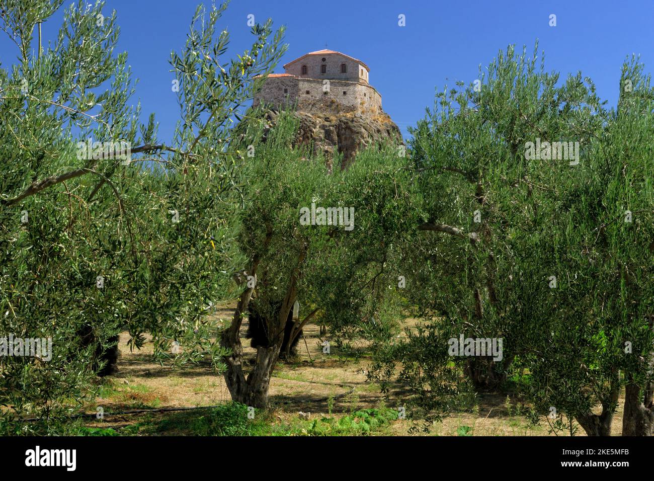 The Church of Our Lady of the Sweet Kiss (glykfylousa panagia) Petra