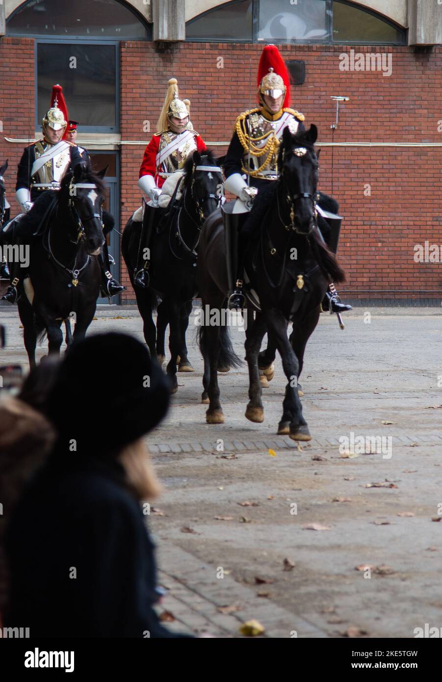 London, UK. 10th Nov, 2022. Kit Ride and Passing Out Parade for ...