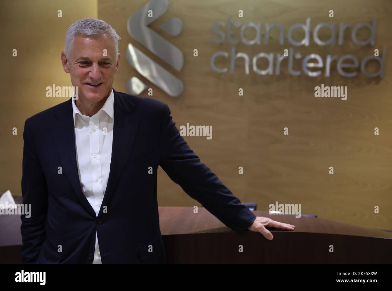 Standard Chartered CEO Bill Winters poses for a picture at Standard