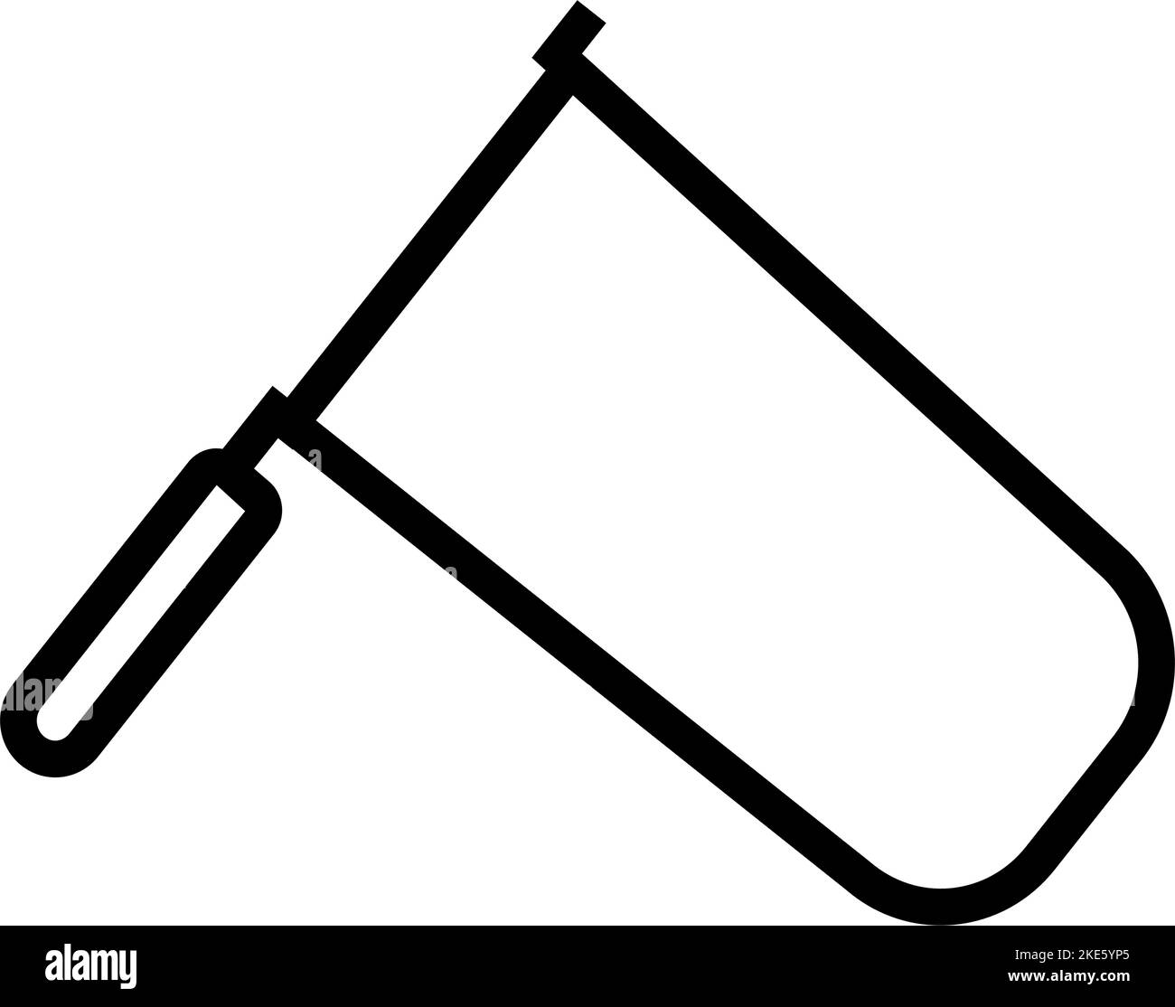 Vintage turning tools illustration Black and White Stock Photos