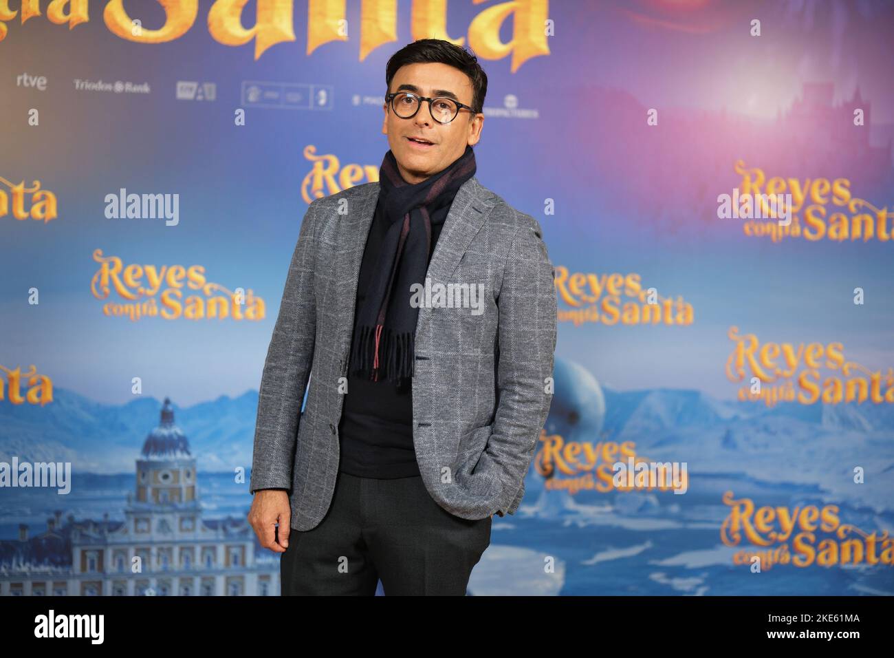 Madrid, Spain. 10th Nov, 2022. Adal Ramones attends the 'Reyes Contra Santa' photocall at the URSO hotel in Madrid . Credit: SOPA Images Limited/Alamy Live News Stock Photo
