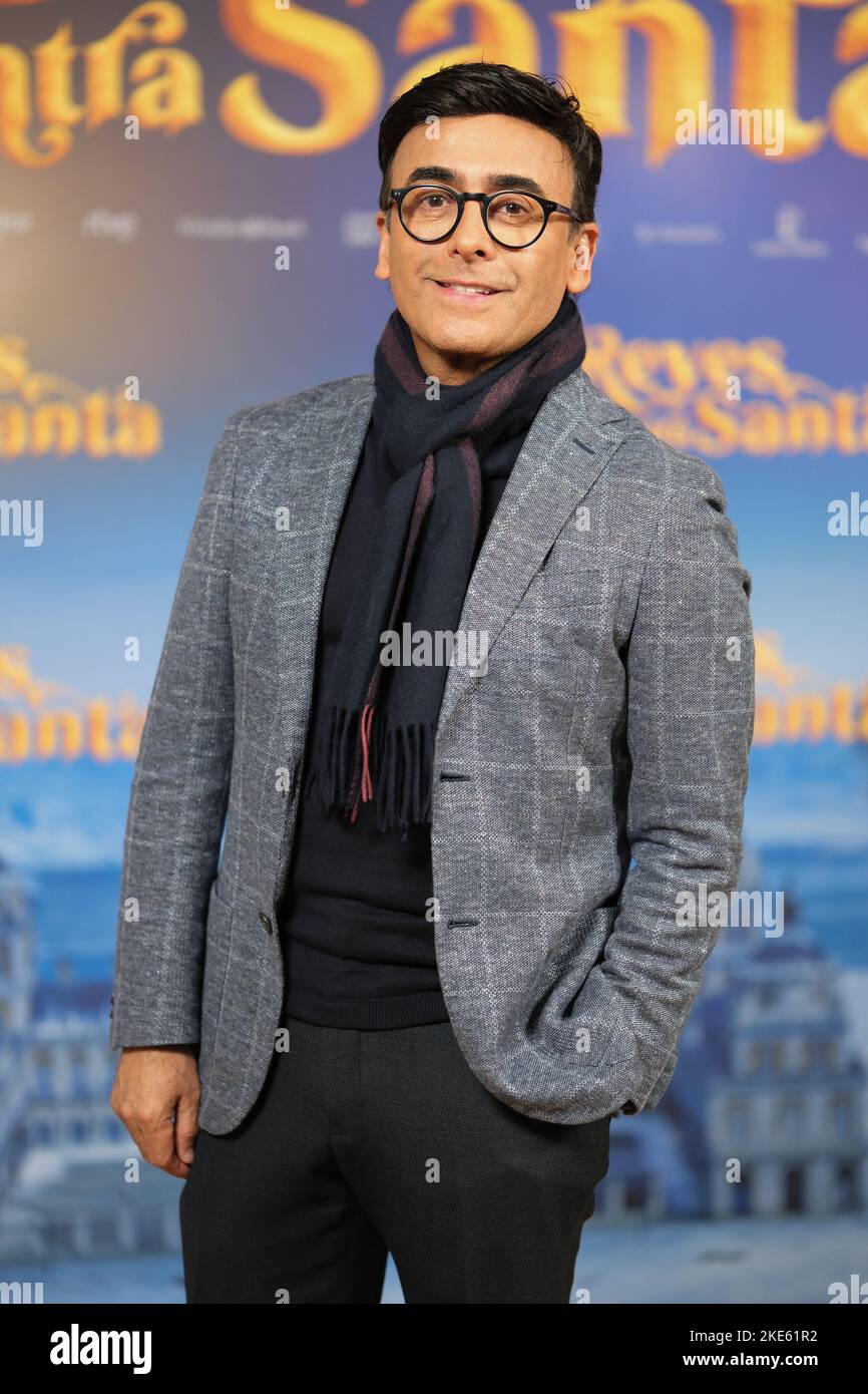 Madrid, Spain. 10th Nov, 2022. Adal Ramones attends the 'Reyes Contra Santa' photocall at the URSO hotel in Madrid . Credit: SOPA Images Limited/Alamy Live News Stock Photo