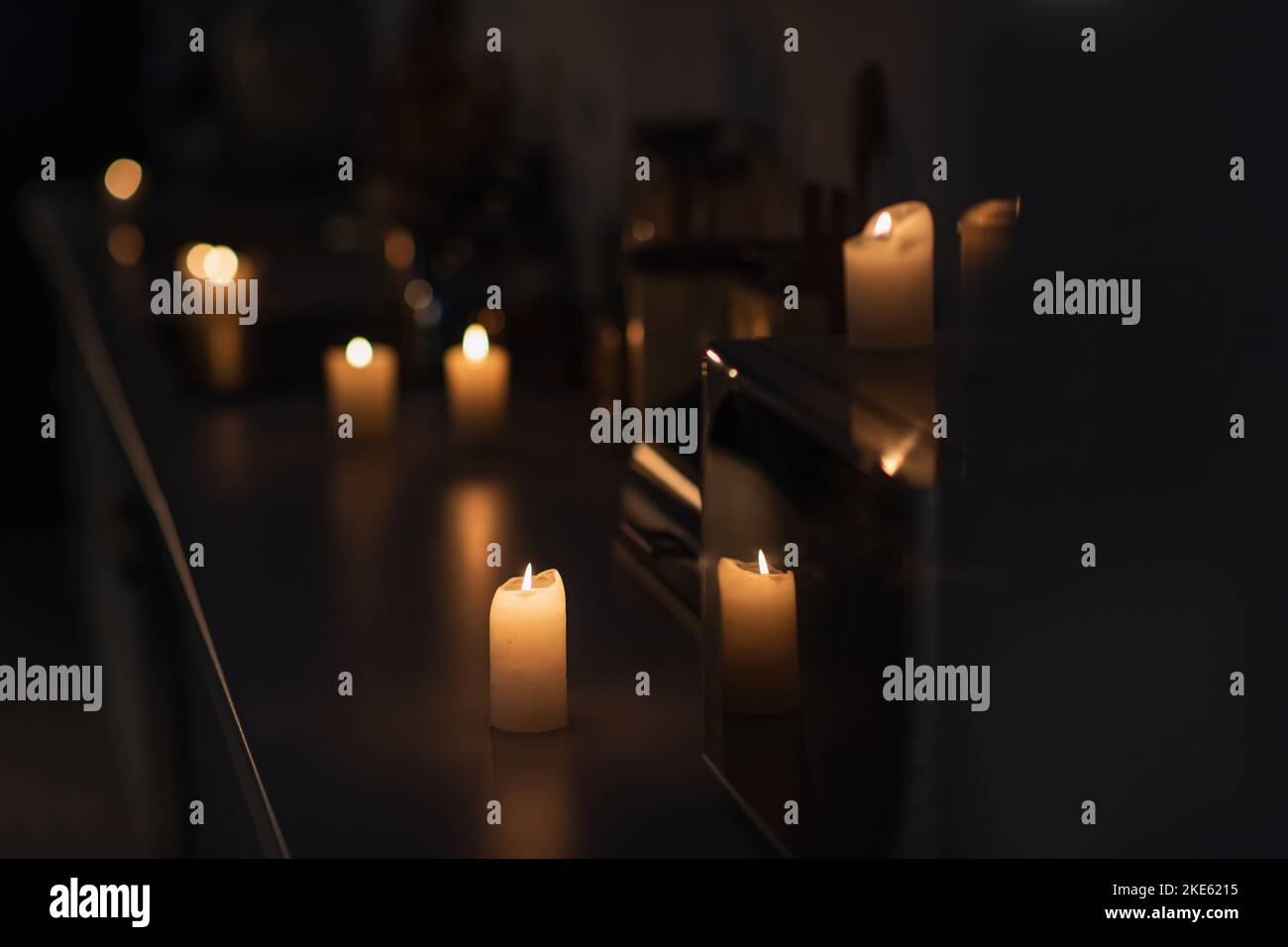 Blackout candles hi-res stock photography and images - Alamy