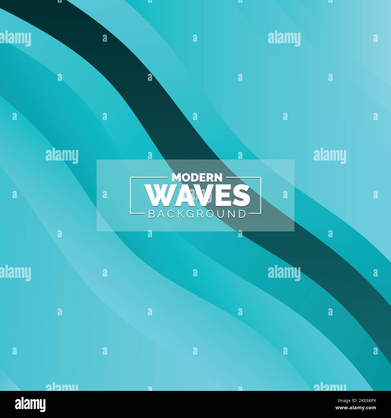 wave vector abstract background flat design stock illustration Stock