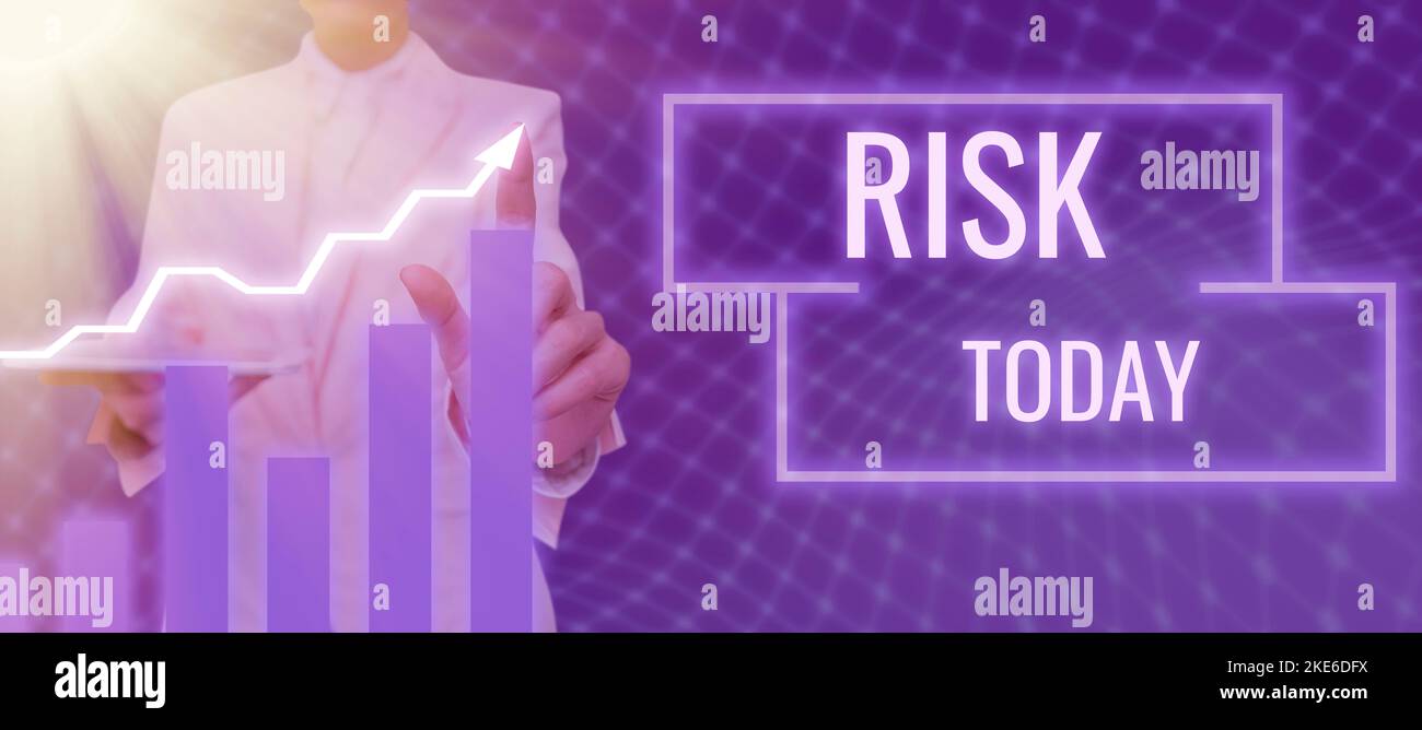 Text showing inspiration Risk. Internet Concept implies future ...