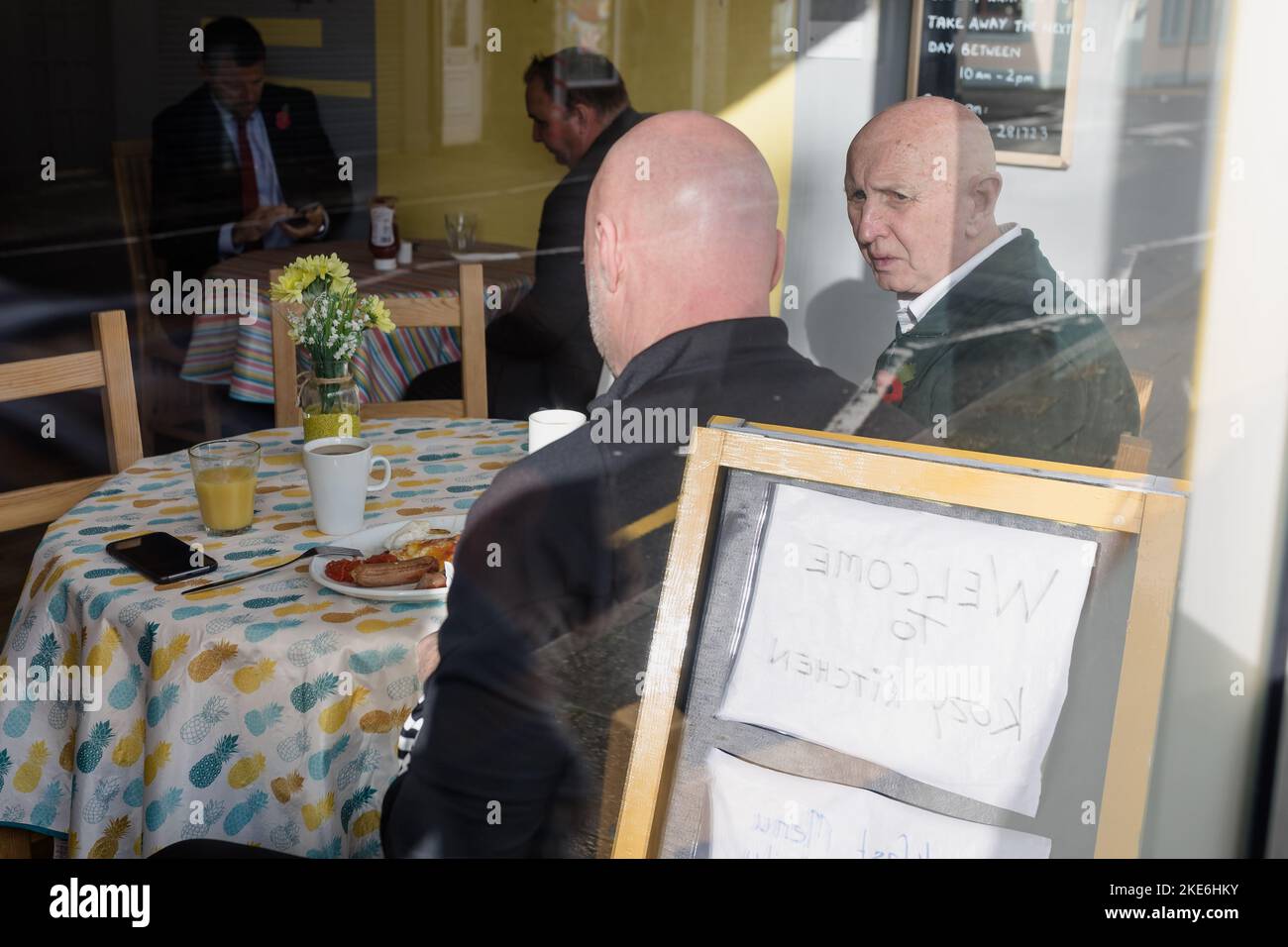 RHONDDA, WALES 09 NOVEMBER 2022 Wales’ Head Coach Robert Page and