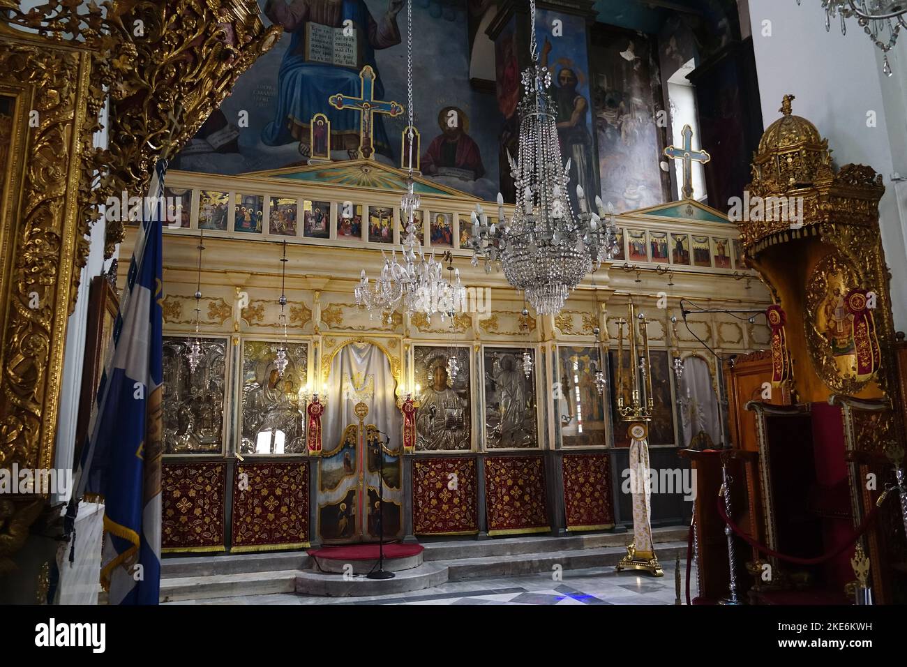 interior, Presentation of the Virgin Mary Cathedral, Chania, Hania ...