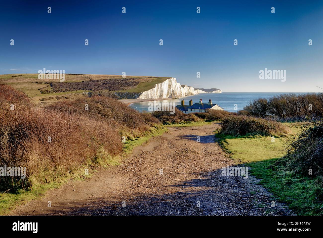 Seven Sisters Sussex UK Stock Photo