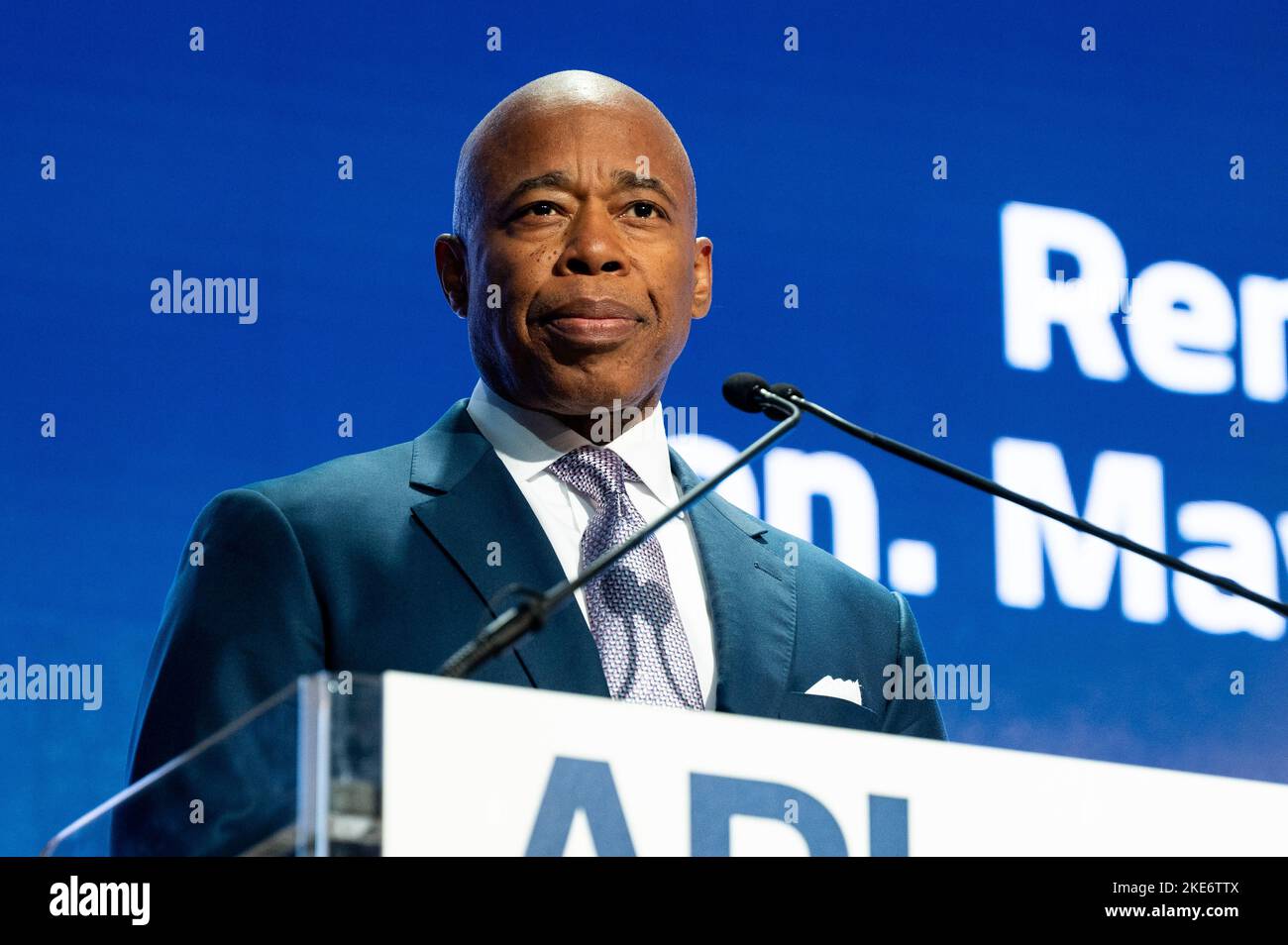 New York, United States. 10th Nov, 2022. New York City Mayor Eric Adams