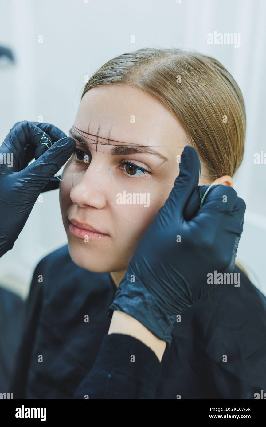 Brow mapping hires stock photography and images Alamy