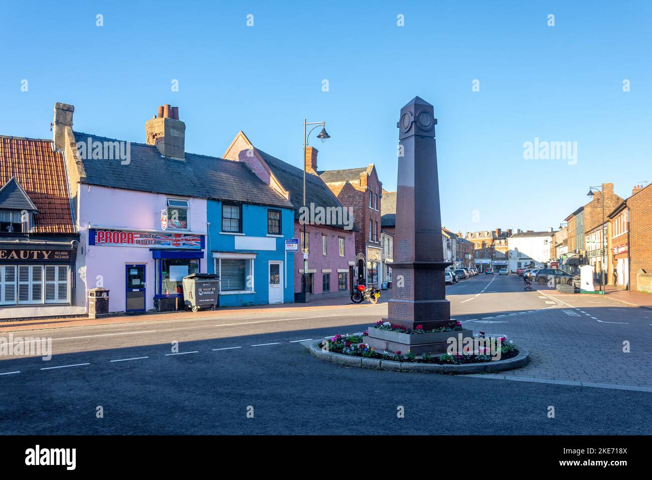 Market Place, Long Sutton, Lincolnshire, England, United Kingdom Stock Photo Alamy