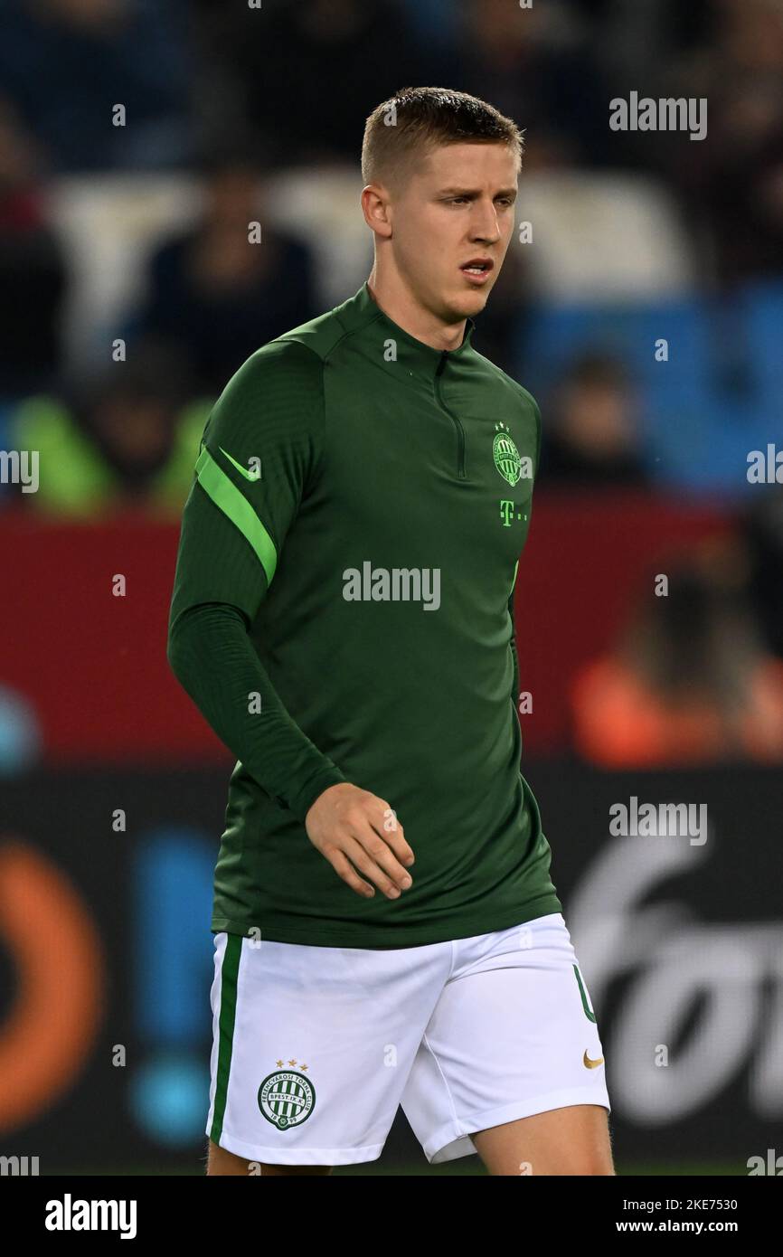 Anderson Esiti of Ferencvarosi TC, Mats Knoester of Ferencvarosi TC,  News Photo - Getty Images