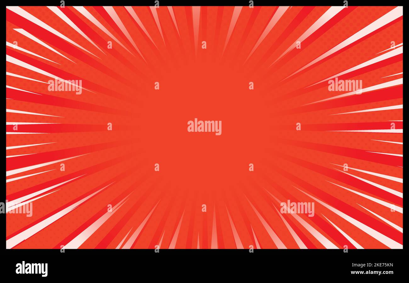 Orange comic background Retro vector Stock Vector Image & Art - Alamy