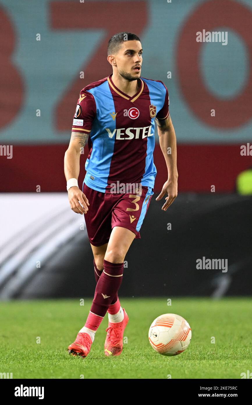 TRABZON - Anderson Esiti of Ferencvaros TC during the UEFA Europa League  Group H match between Trabzonspor AS and Ferencvaros at Senol Gunes Stadium  on November 3, 2022 in Trabzon, Turkey. ANP