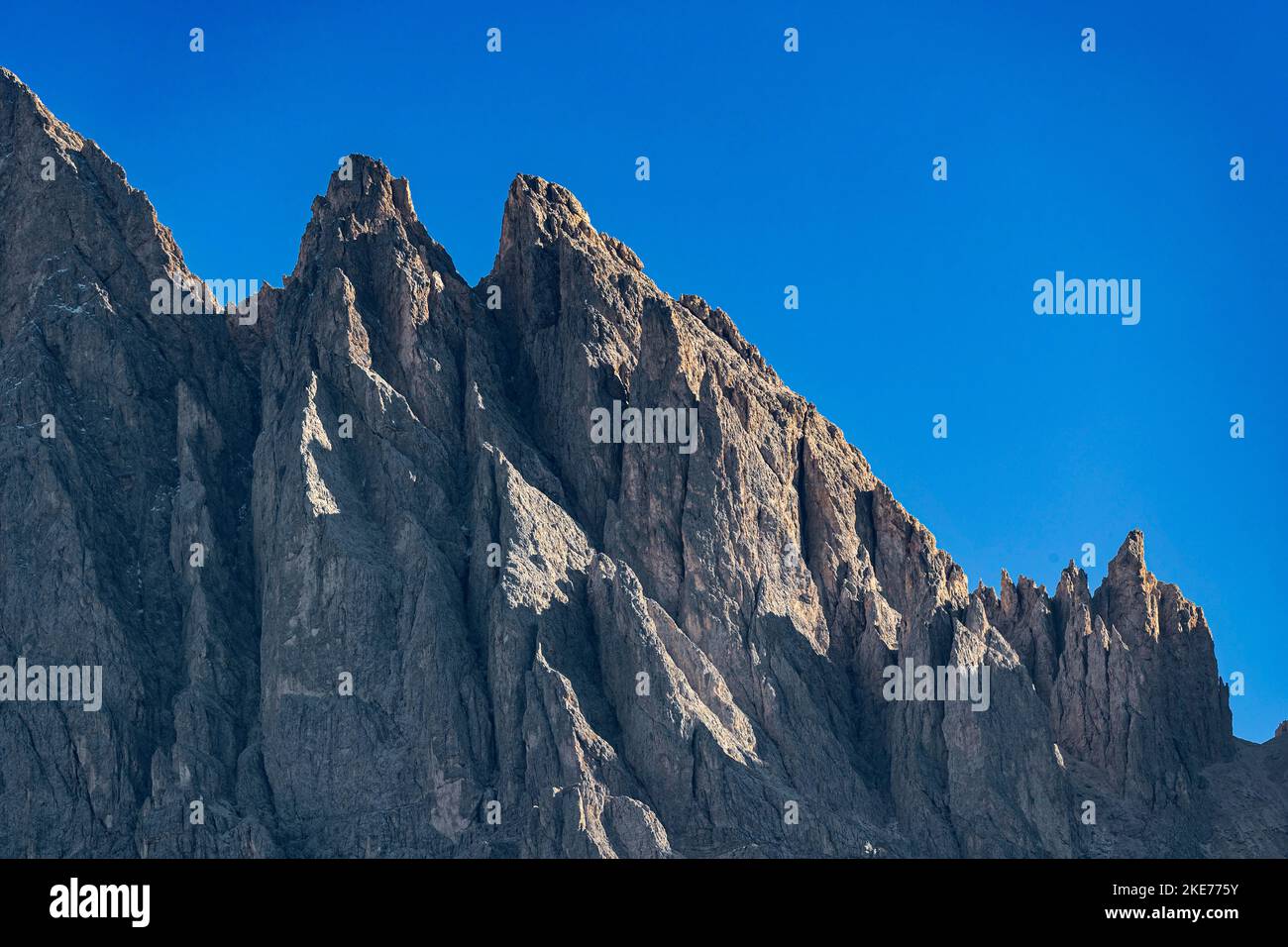 Alto Adige Val di Funes / The Odle (Piccola Sass Rigais) Stock Photo