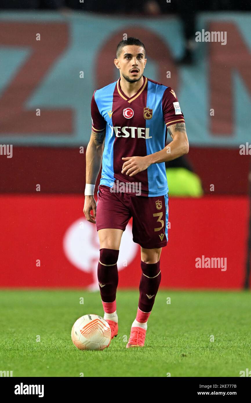 TRABZON - Anderson Esiti of Ferencvaros TC during the UEFA Europa League  Group H match between Trabzonspor AS and Ferencvaros at Senol Gunes Stadium  on November 3, 2022 in Trabzon, Turkey. ANP