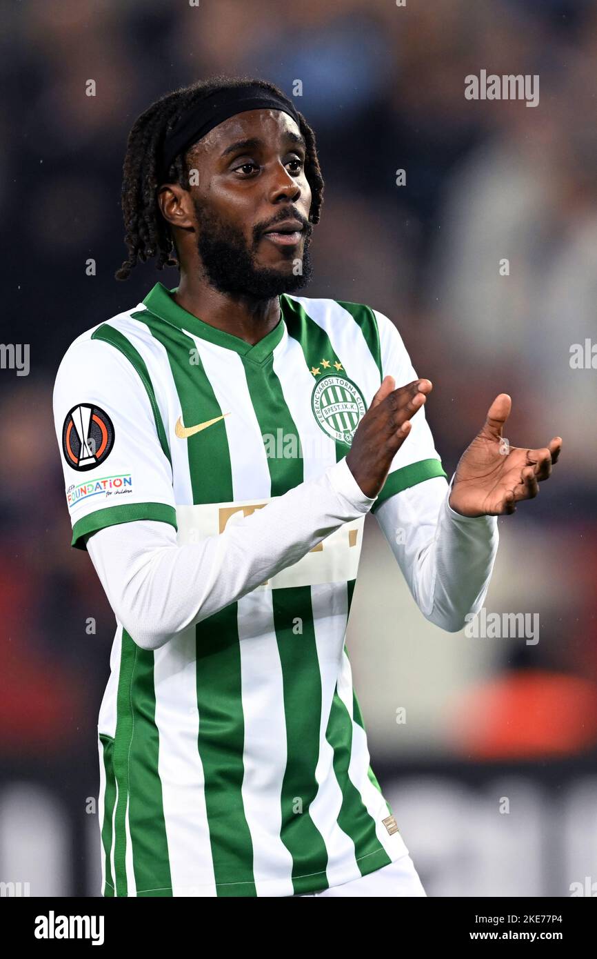 Tokmac Chol Nguen of Ferencvaros celebrates after scoring a goal News  Photo - Getty Images