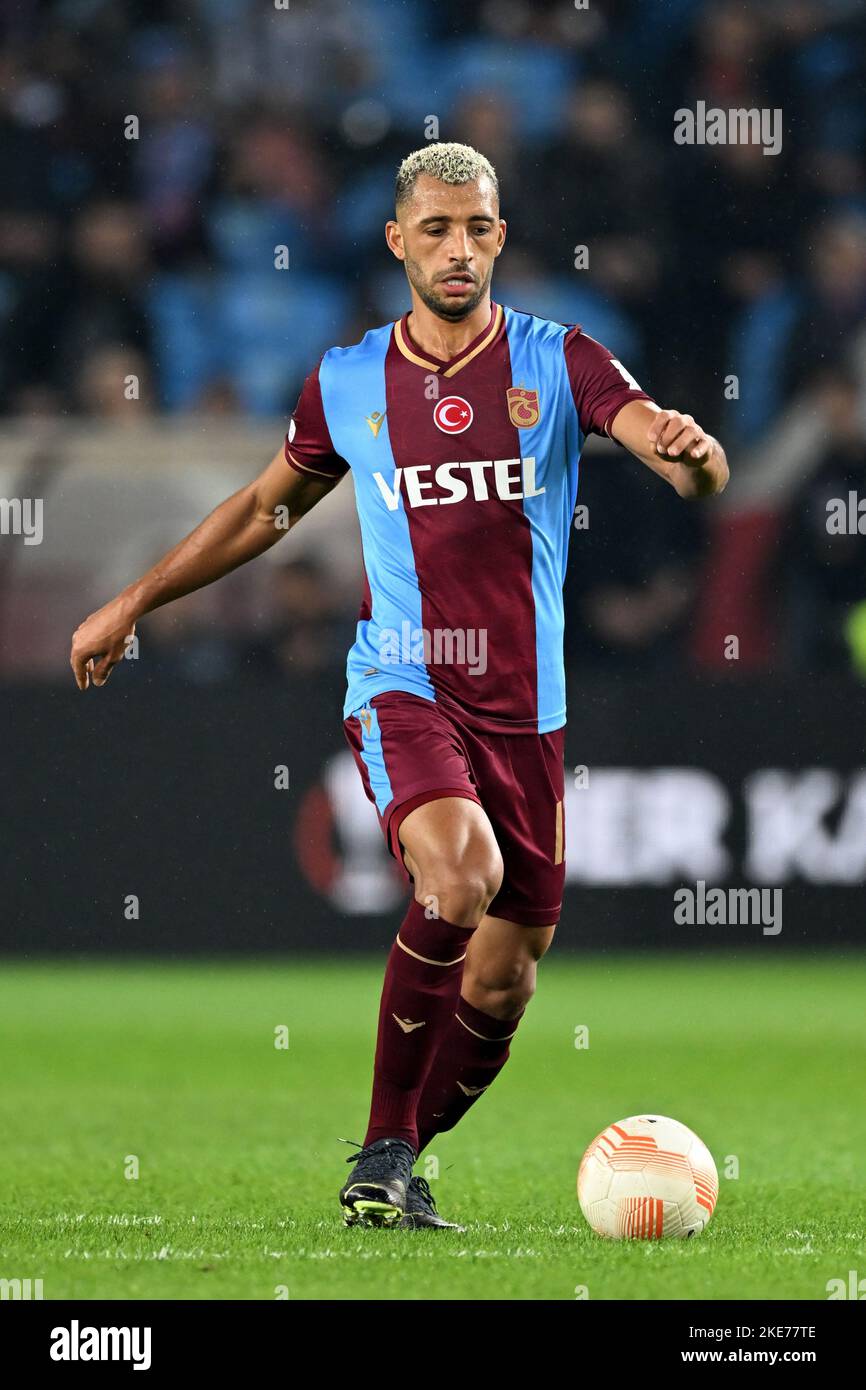 TRABZON - Samy Mmaee of Ferencvaros TC during the UEFA Europa League Group  H match between Trabzonspor AS and Ferencvaros at Senol Gunes Stadium on  November 3, 2022 in Trabzon, Turkey. ANP