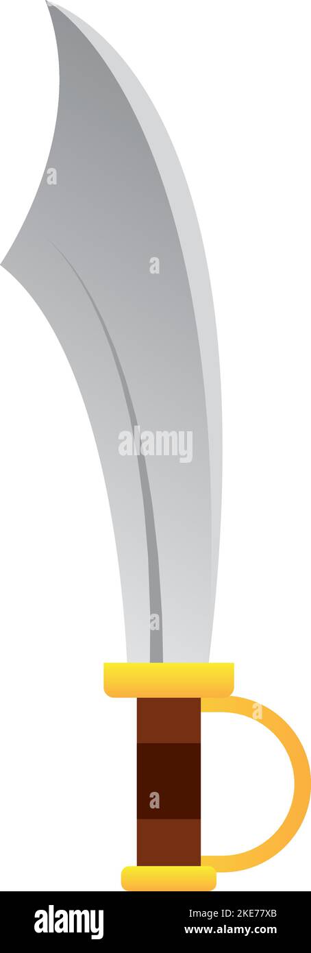Isolated sword weapon medieval icon Vector Stock Vector Image & Art - Alamy