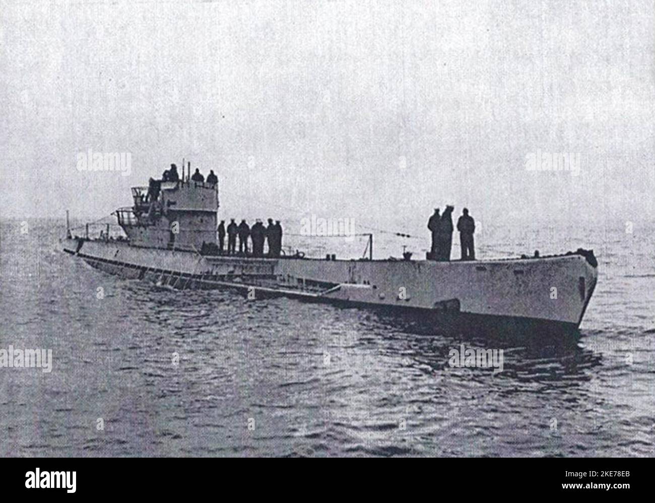 German submarine U-530, Type IXC/40 U-boat of Nazi Germany's Kriegsmarine during World War II Stock Photo