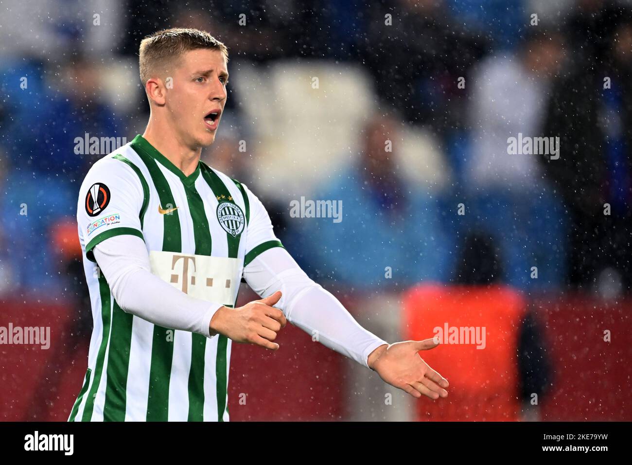 TRABZON Mats Knoester of Ferencvaros TC during the UEFA Europa League Group  H match between