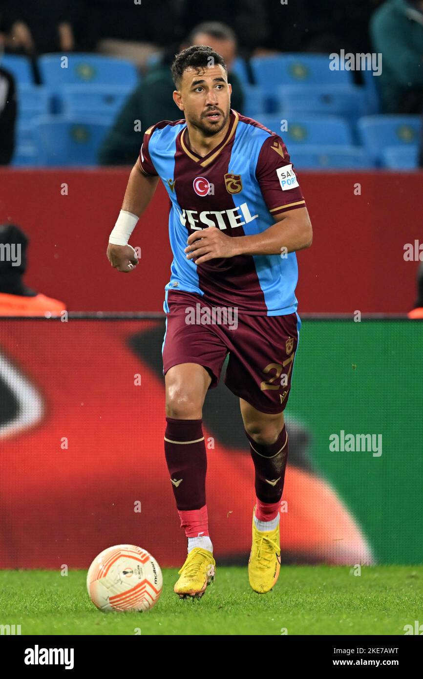 TRABZON - Trezeguet Of Trabzonspor AS During The UEFA Europa League ...