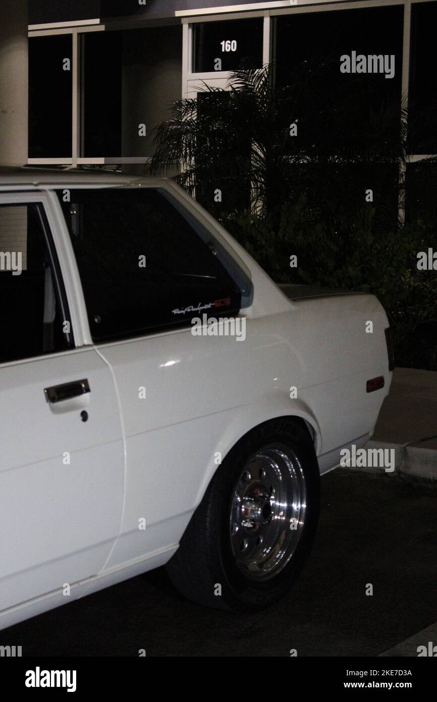 80s Toyota Corolla Stock Photo
