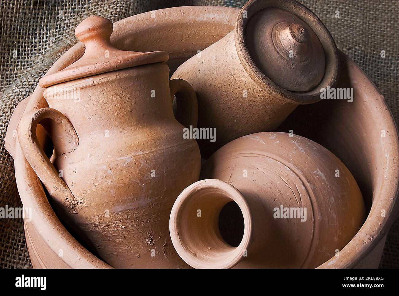 Brazilian handcrafted ceramics are mostly made of clay and can be