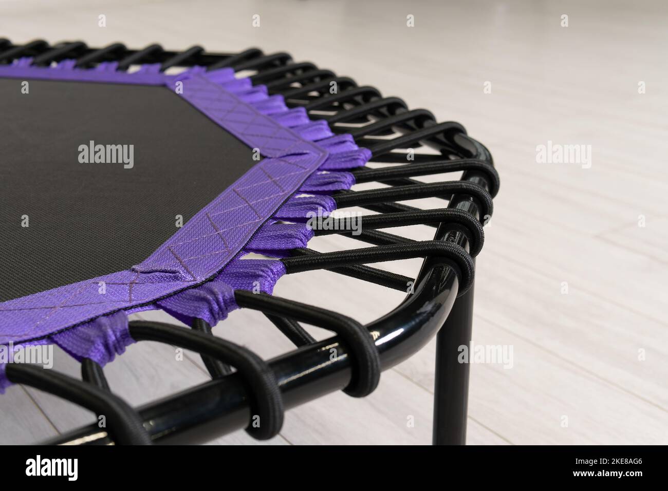 jump game trampoline white little leisure cyan empty space fitness