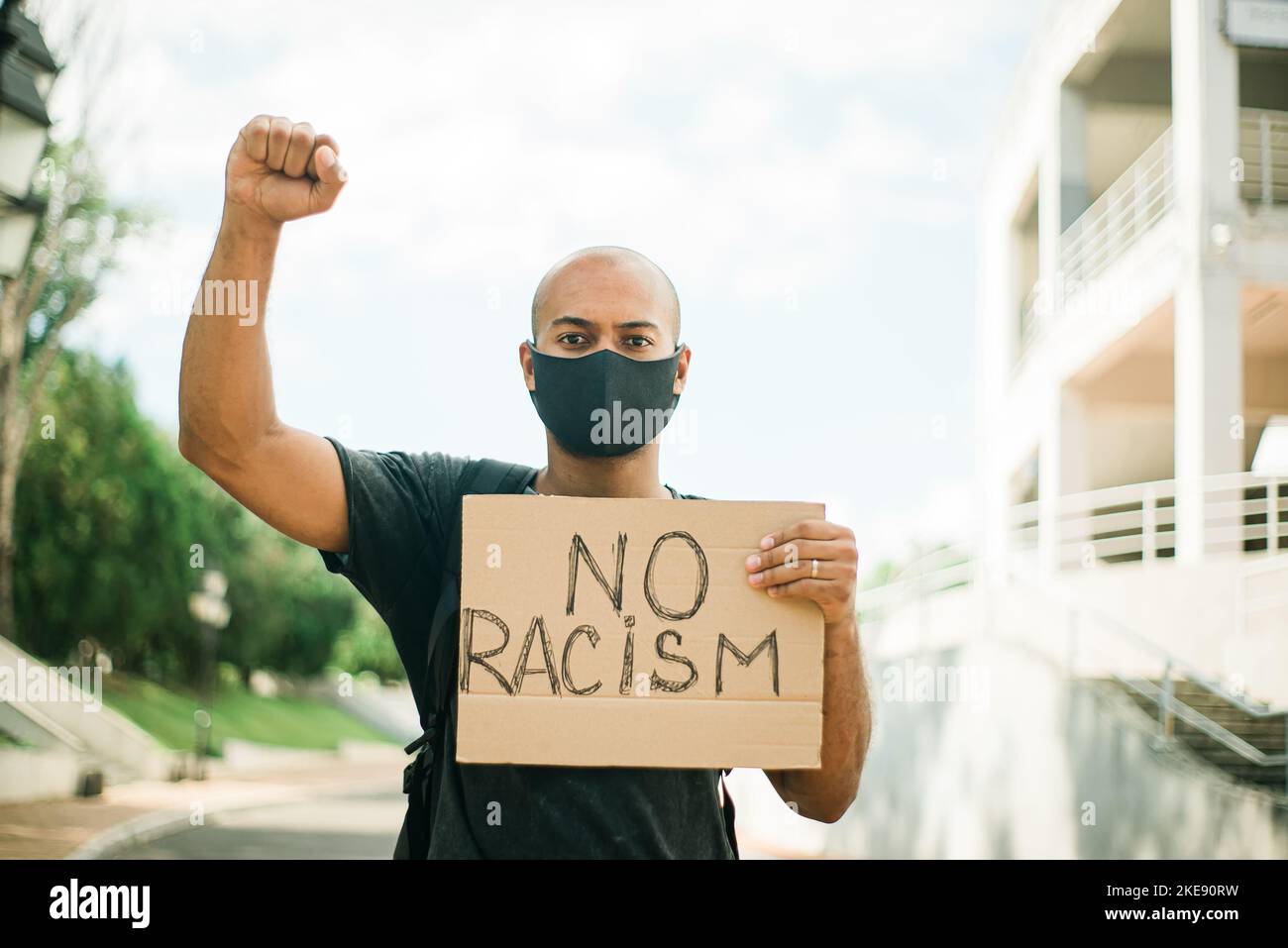 Anti Racism Mask Multinational racism hi-res stock photography and images - Alamy