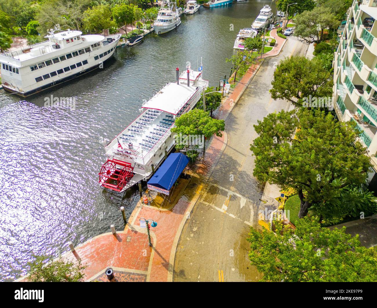 Fort Lauderdale, FL, USA November 10, 2022 Aerial photo Fort