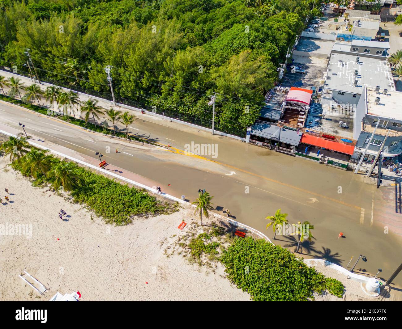 Fort Lauderdale, FL, USA November 10, 2022 Fort Lauderdale Beach