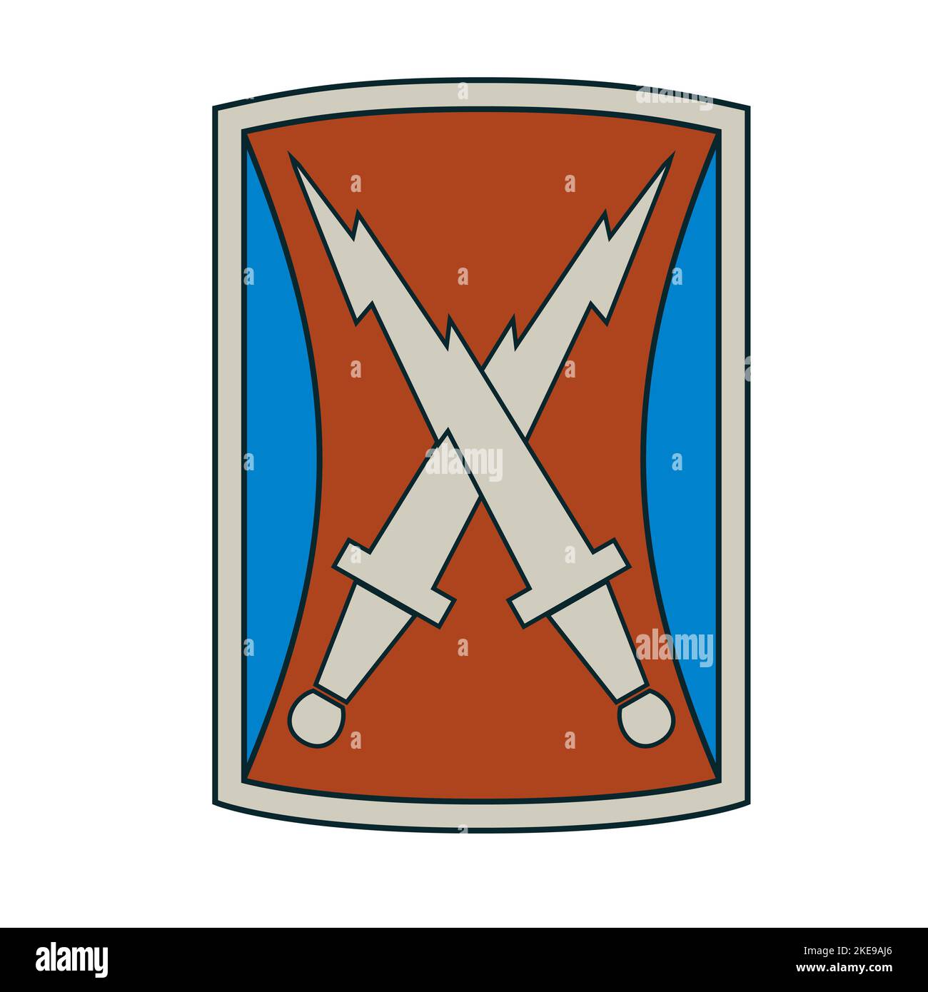 Crossed swords logo hi-res stock photography and images - Alamy