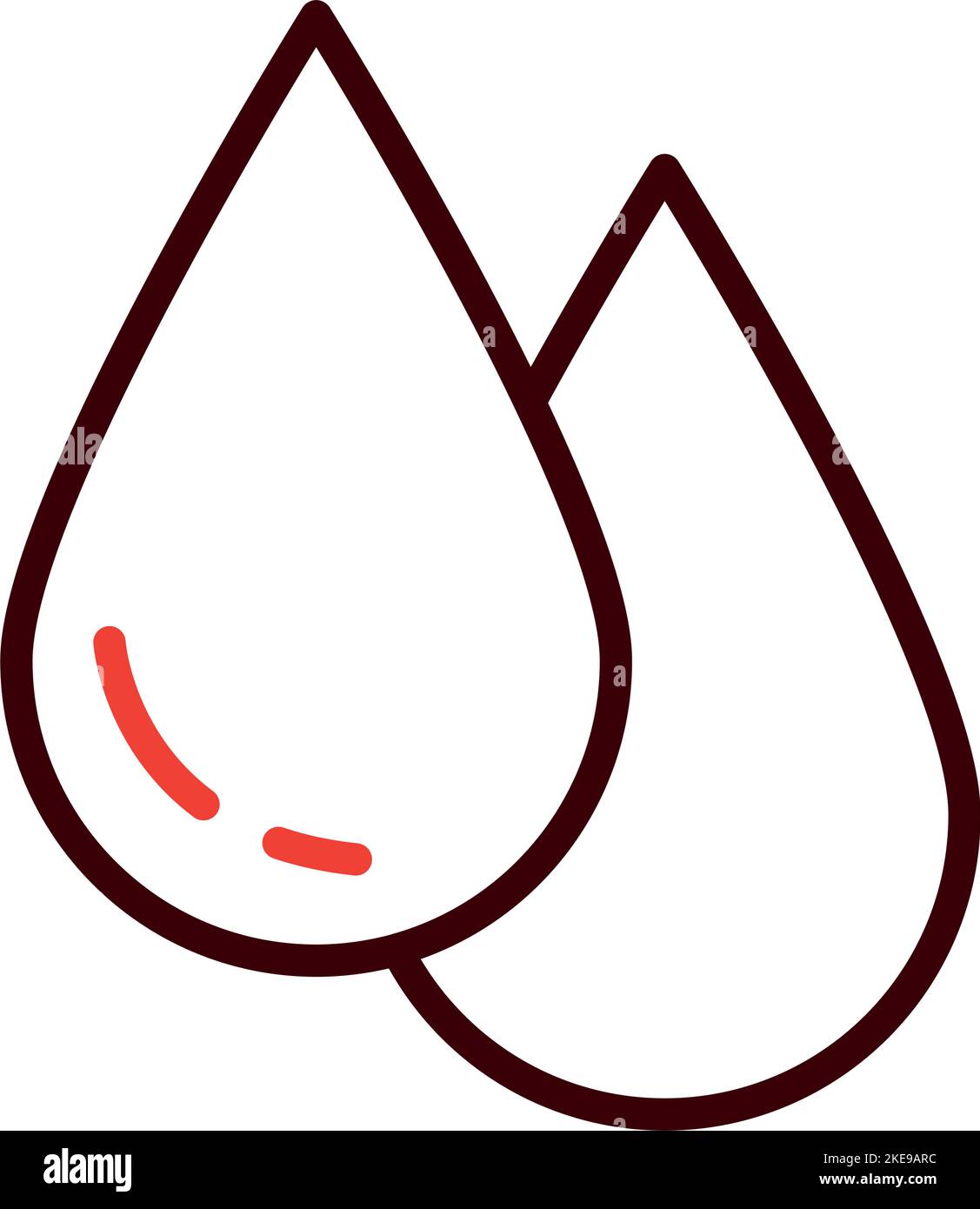 blood drops icon Stock Vector Image & Art - Alamy