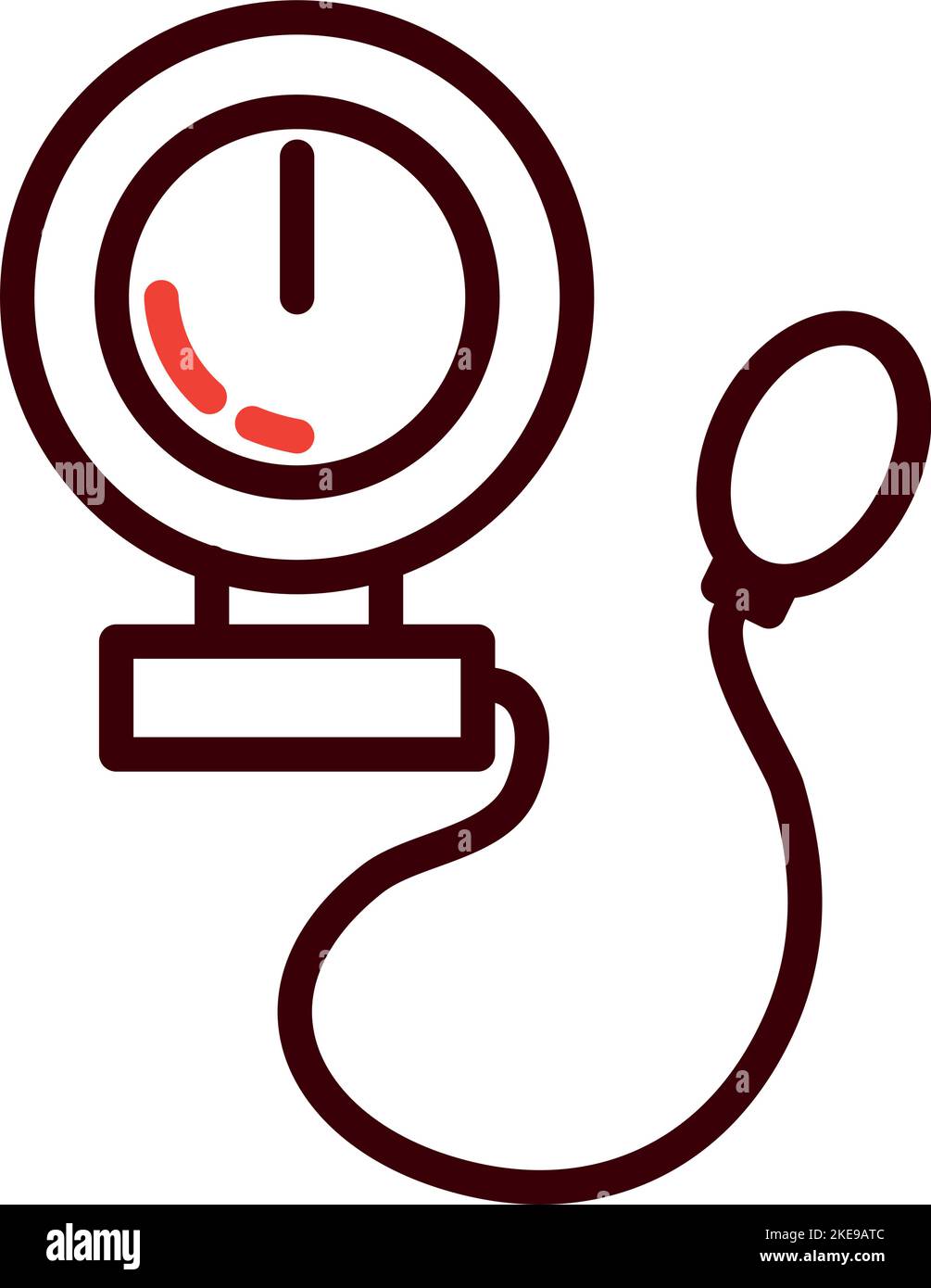 blood pressure cuff icon Stock Vector Image & Art Alamy