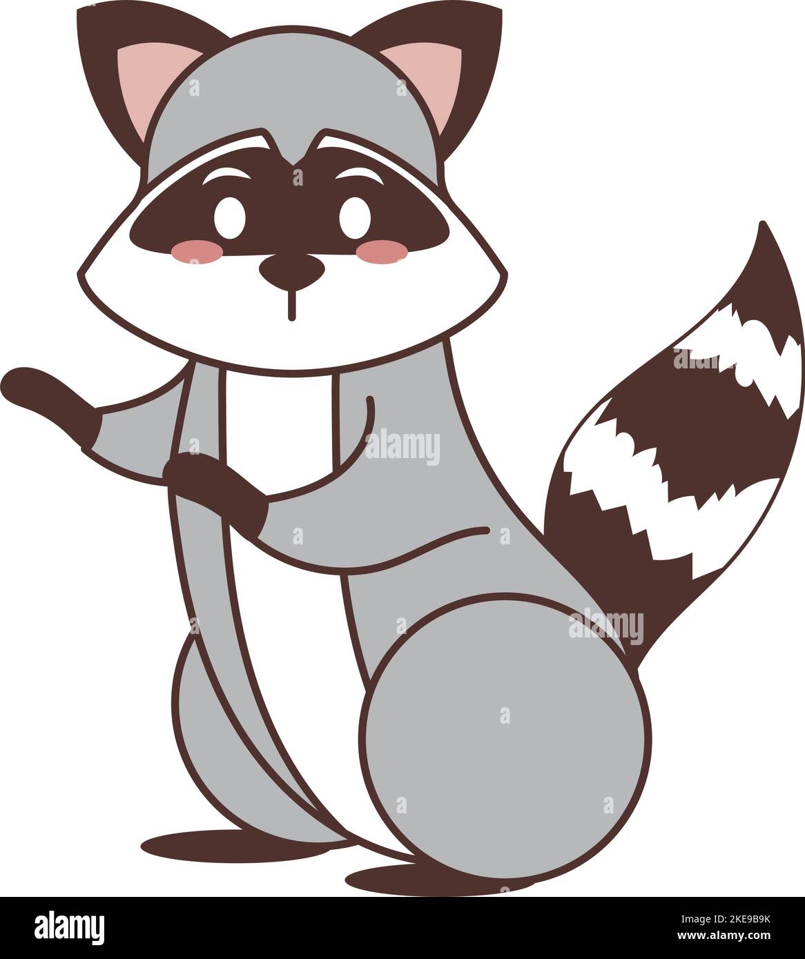 cute raccoon icon Stock Vector Image & Art - Alamy