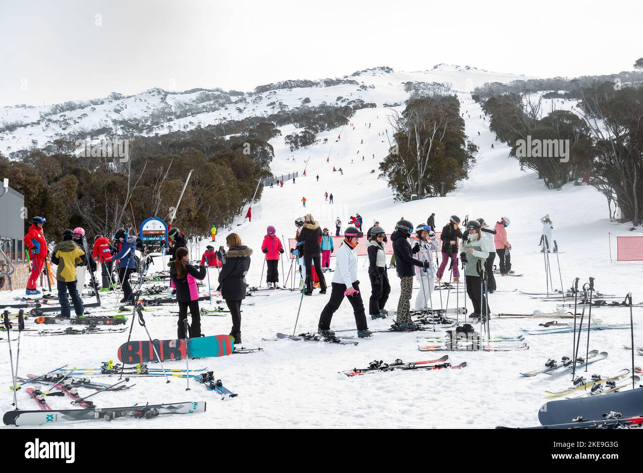 Thredbo ski resort is located within the Kosciuszko national park, in the NSW Snowy Mountains