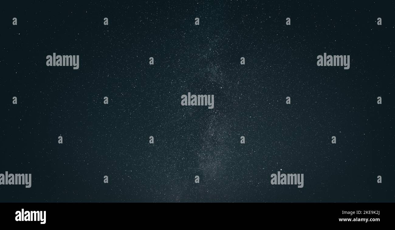 night starry sky with milky way Stock Photo - Alamy
