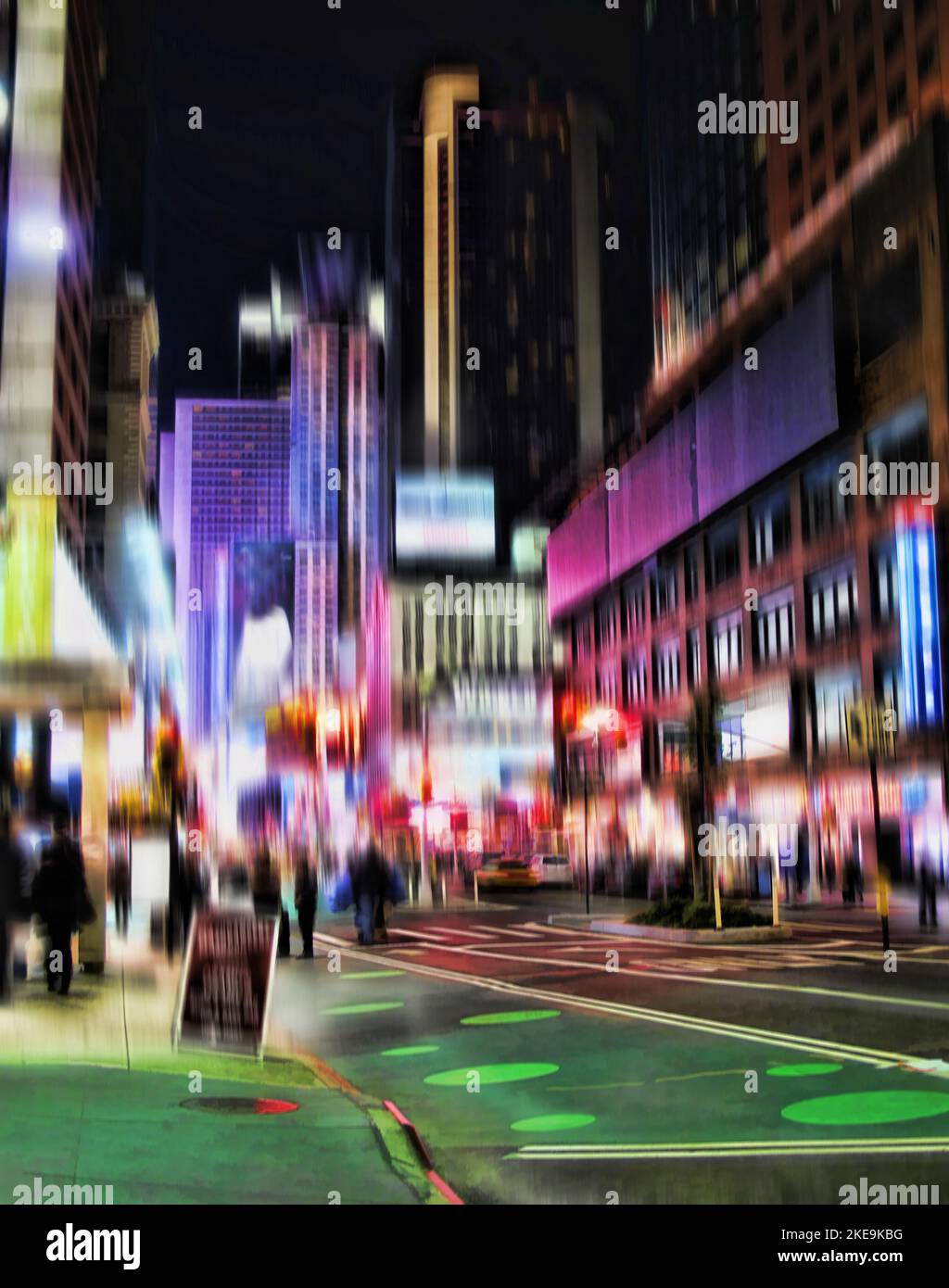 Blurred city background images. Abstract blurred