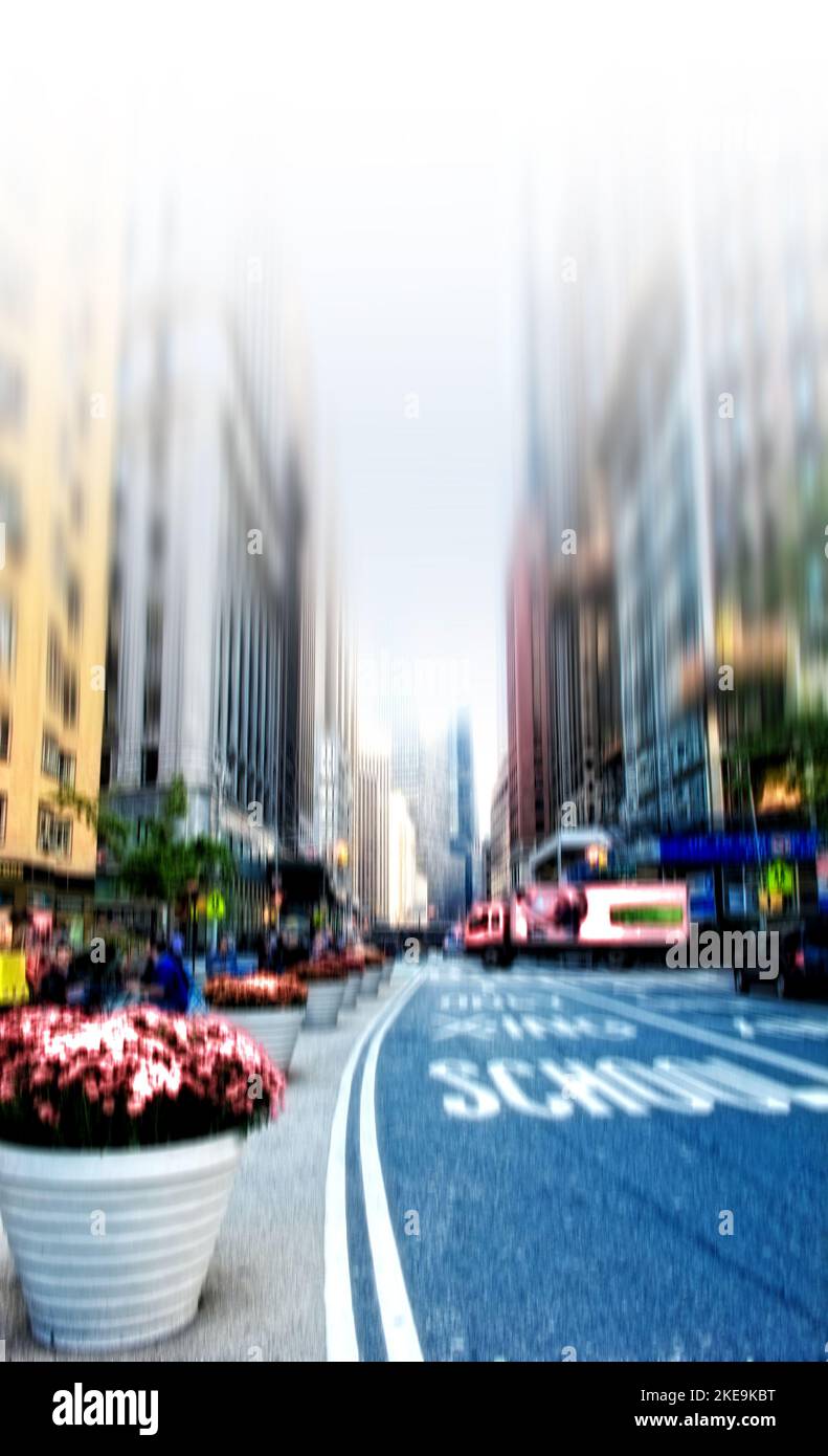 Blurred city background images. Abstract blurred city images Stock