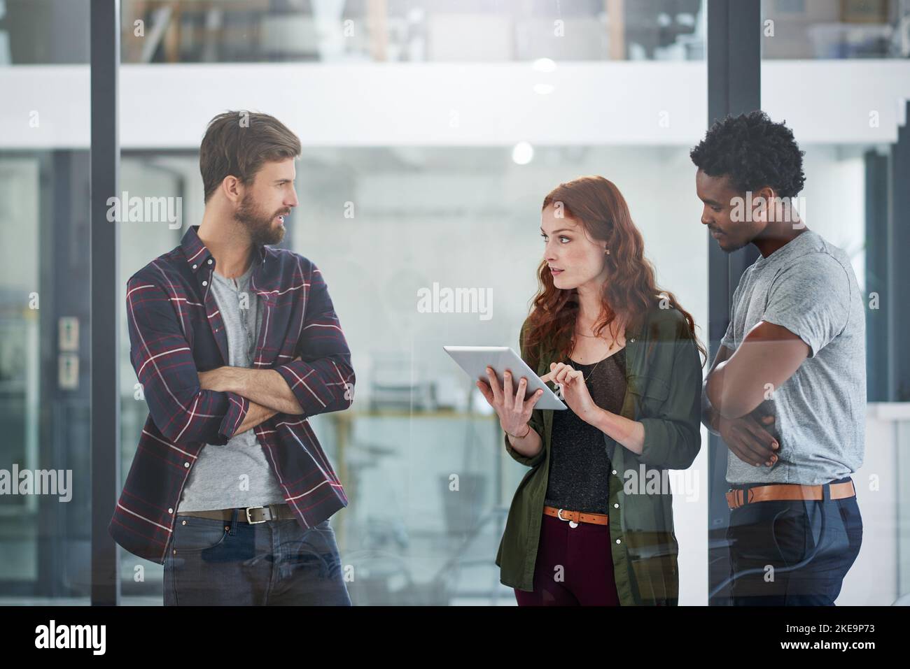 Young creatives team working together hi-res stock photography and ...