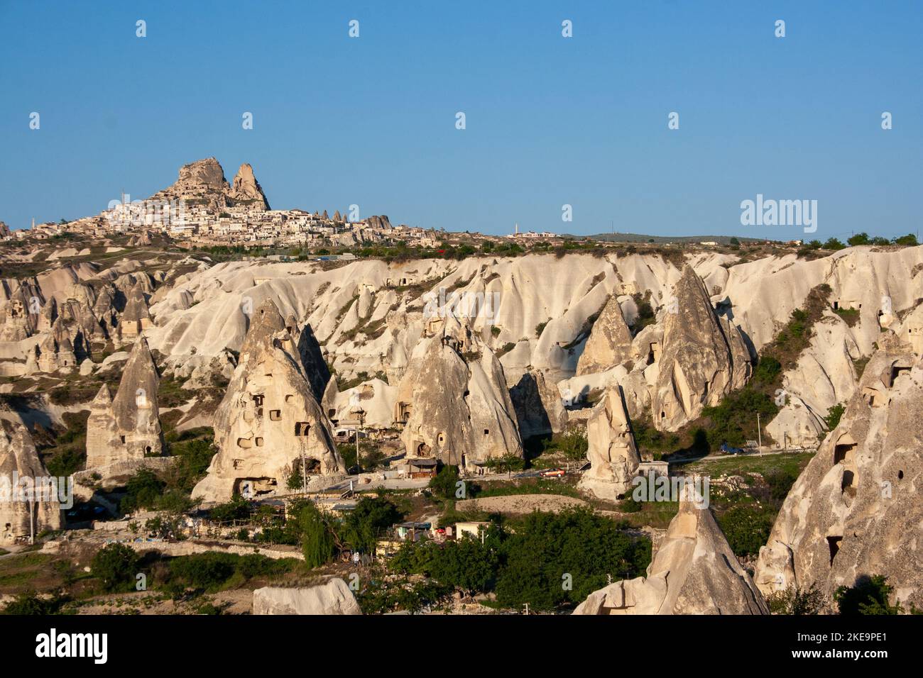 Cappadocia Rocks Göreme National Park and the Rock Sites. Fairy Chimneys rock formation ...