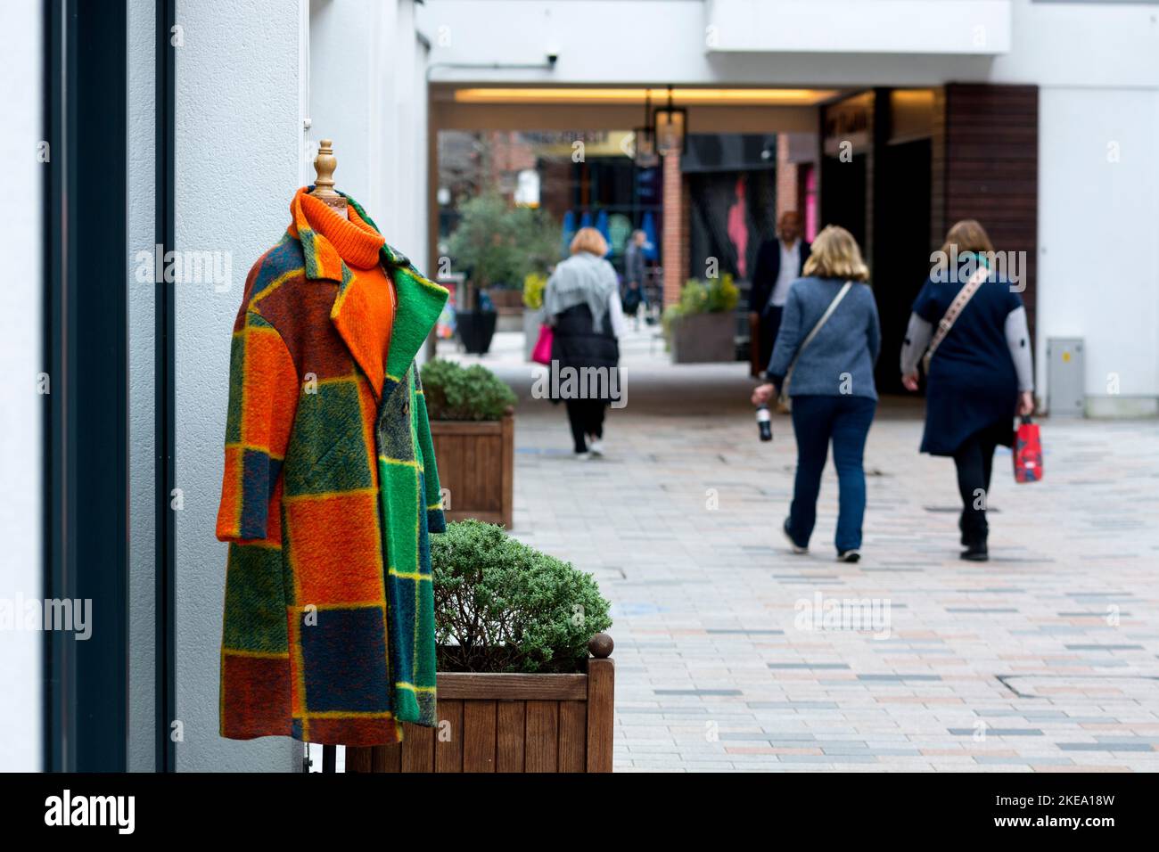 Bell Court, StratforduponAvon, Warwickshire, England, UK Stock Photo