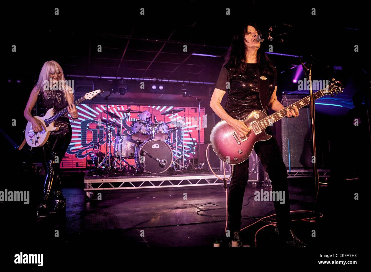 UK Rock Legends GIRLSCHOOL, Performing live at Hard Rock Hell XV