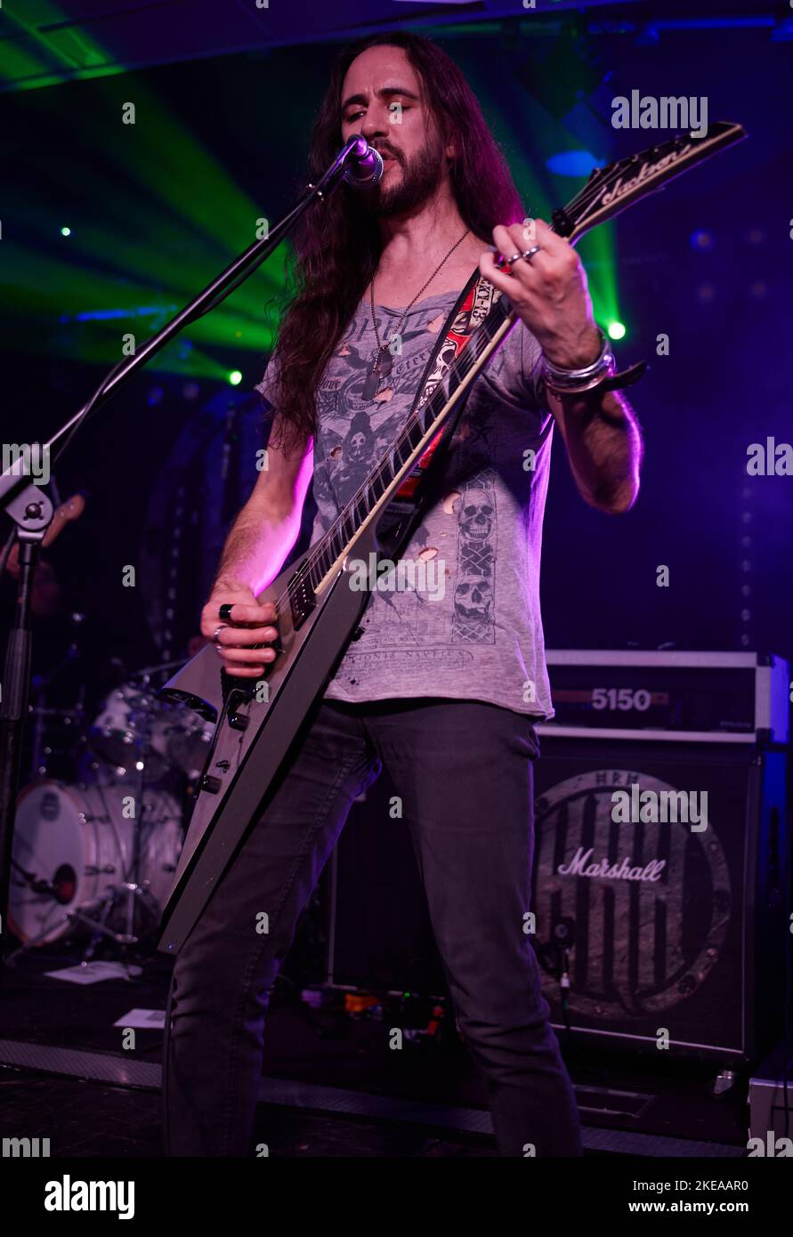 Baranovich, Performing live at Hard Rock Hell XV, November 2022, photos by John Lambeth. Stock Photo