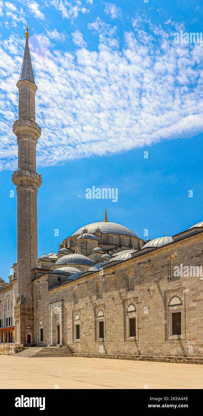 view of the blue mosque in istanbul Stock Photo