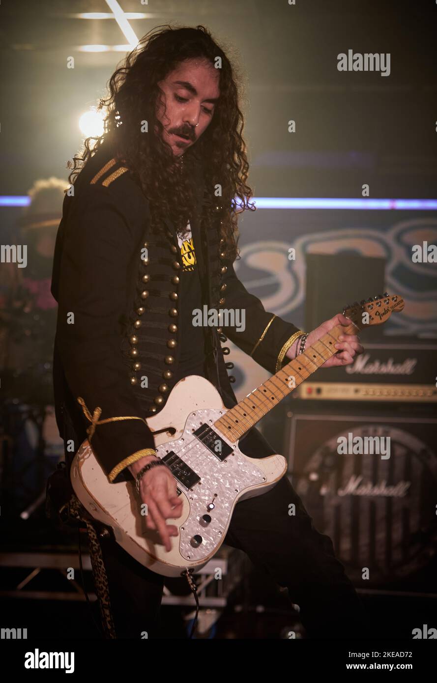 The Mercury Riots, Performing live at Hard Rock Hell XV, November 2022 ...